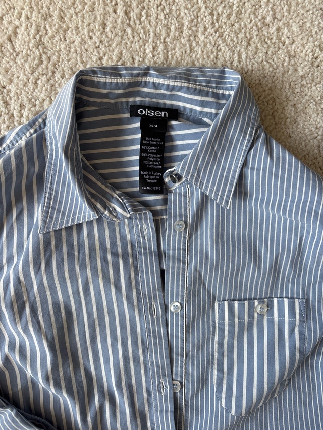 Olsen Striped Dress XS/S - photo 2
