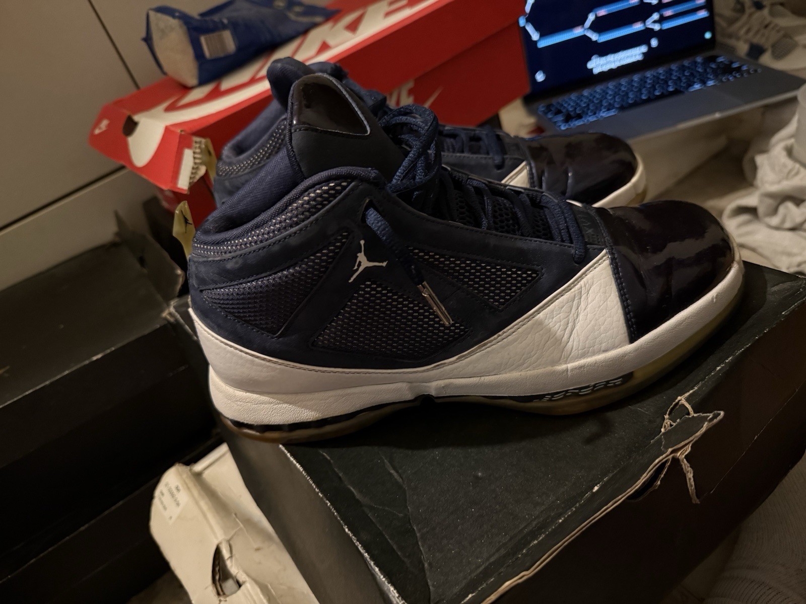 Jordan 16 Retro Midnight Navy 2016 - photo 4