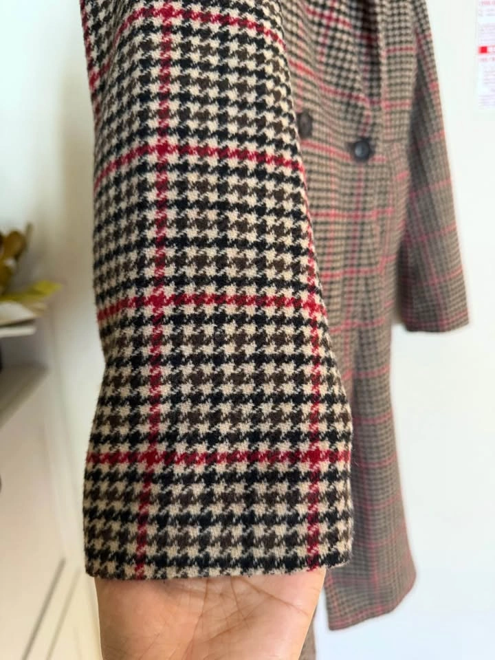 Bershka Wool Long Coat - Size M - photo 4