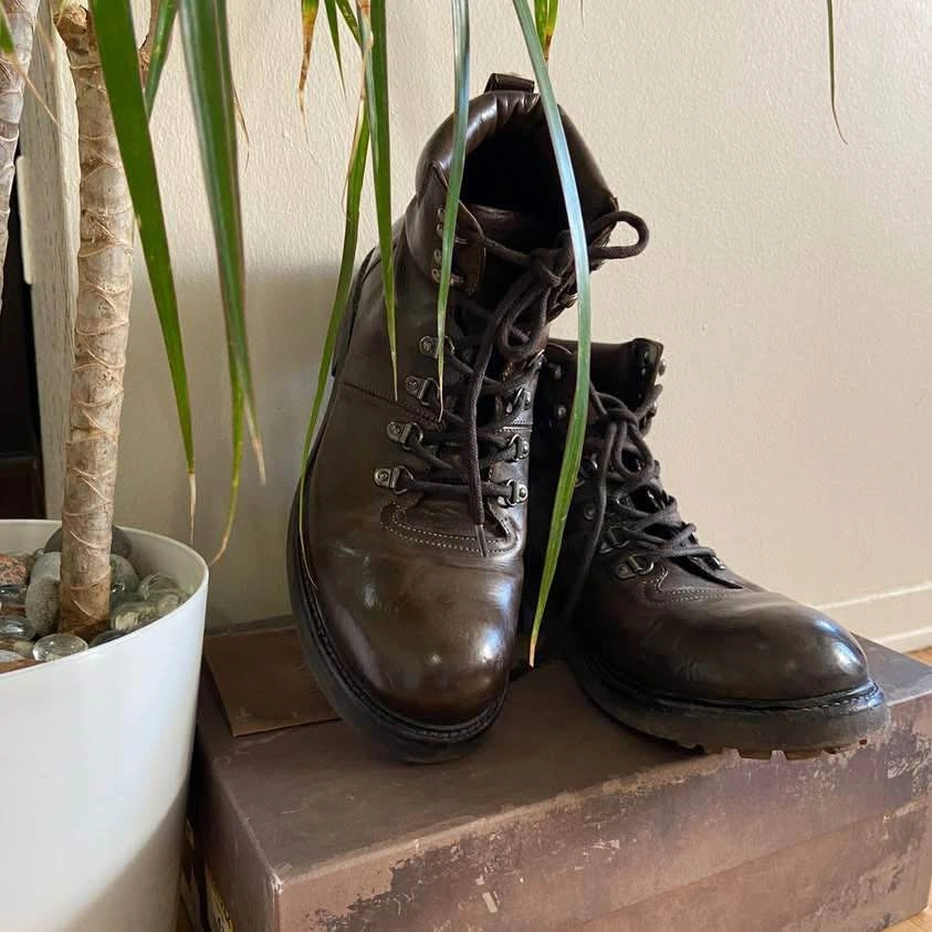 Ducanero Italian Leather Ankle Boots - Size 41 EU / 9 US