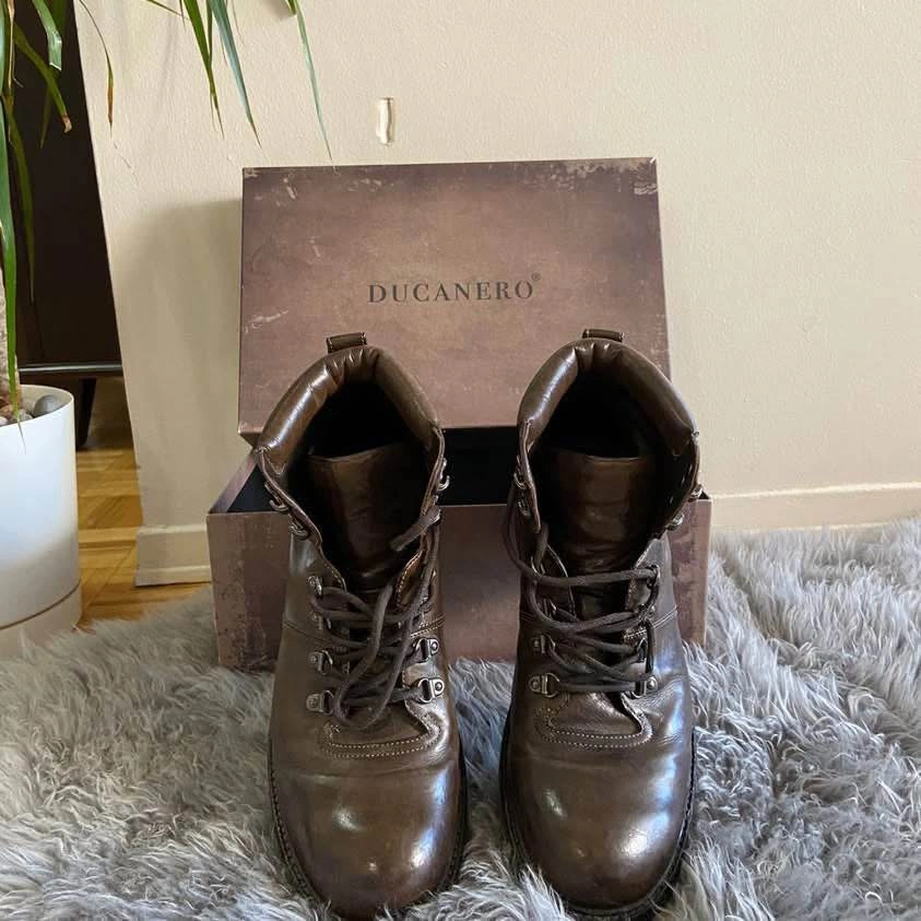 Ducanero Italian Leather Ankle Boots - Size 41 EU / 9 US - photo 2