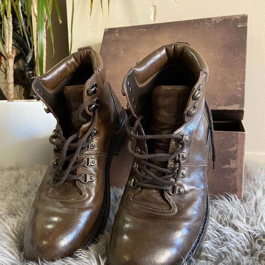 Ducanero Italian Leather Ankle Boots - Size 41 EU / 9 US - photo 5