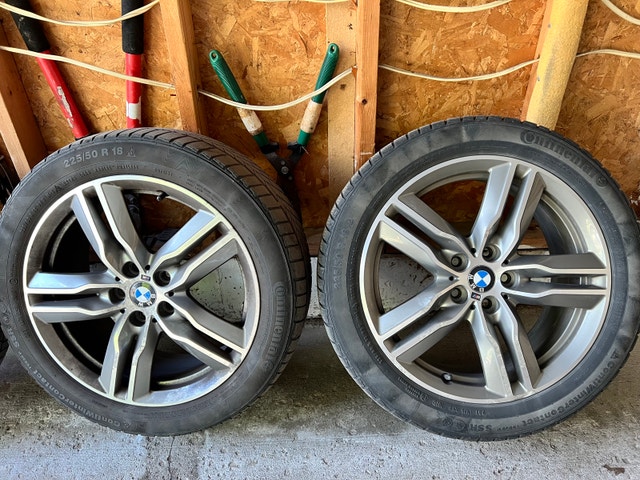 OEM BMW X1 M Rims with Winter Tires - photo 3