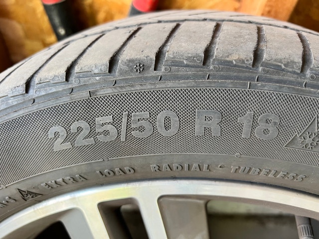 OEM BMW X1 M Rims with Winter Tires - photo 4