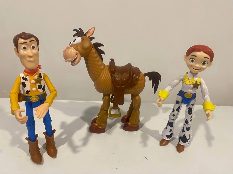 Disney Pixar Toy Story Woody Jessie Bullseye Figure Lot