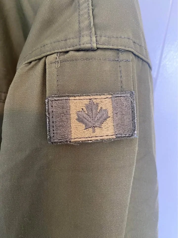 Vintage 1998 Canadian Forces Combat Coat - Size 6740 - photo 3