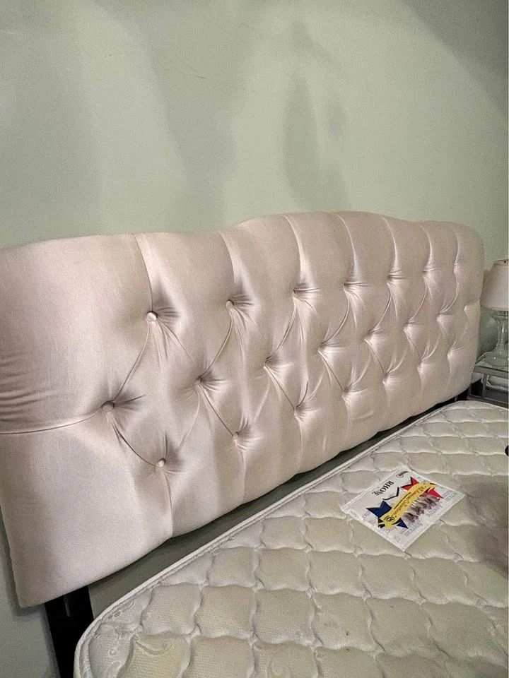 Ivory Tufted Headboard