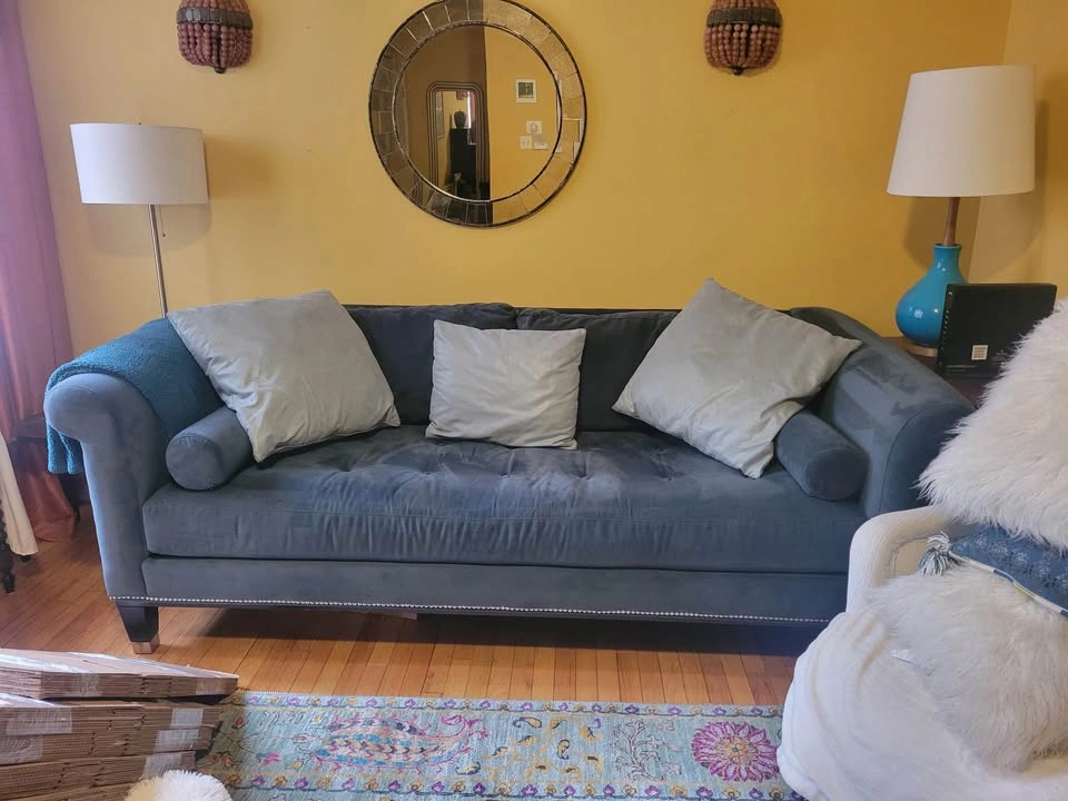 Blue Sofa - photo 2
