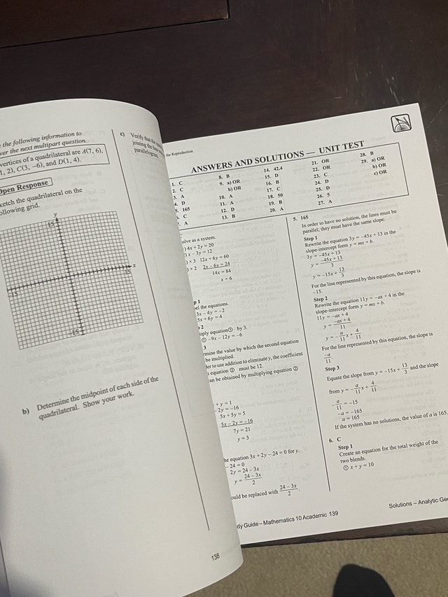 Mathematics Grade 10 (MPM2D) - photo 3