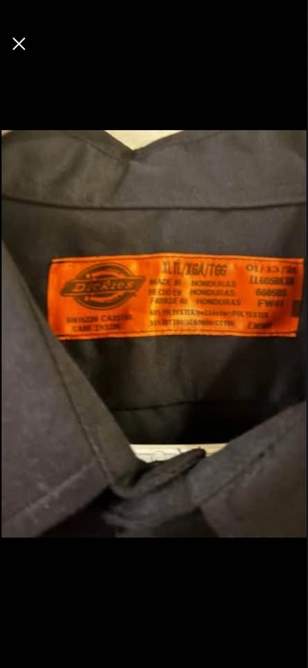3 BRAND NEW DICKIES BLACK LONG SLEEVE SHIRTS FOR SALE - photo 4