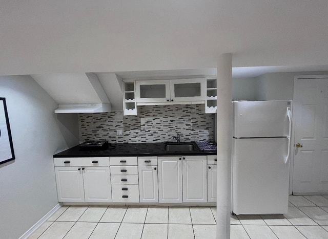 Furnished 1 Bed Basement Apt near SQ One