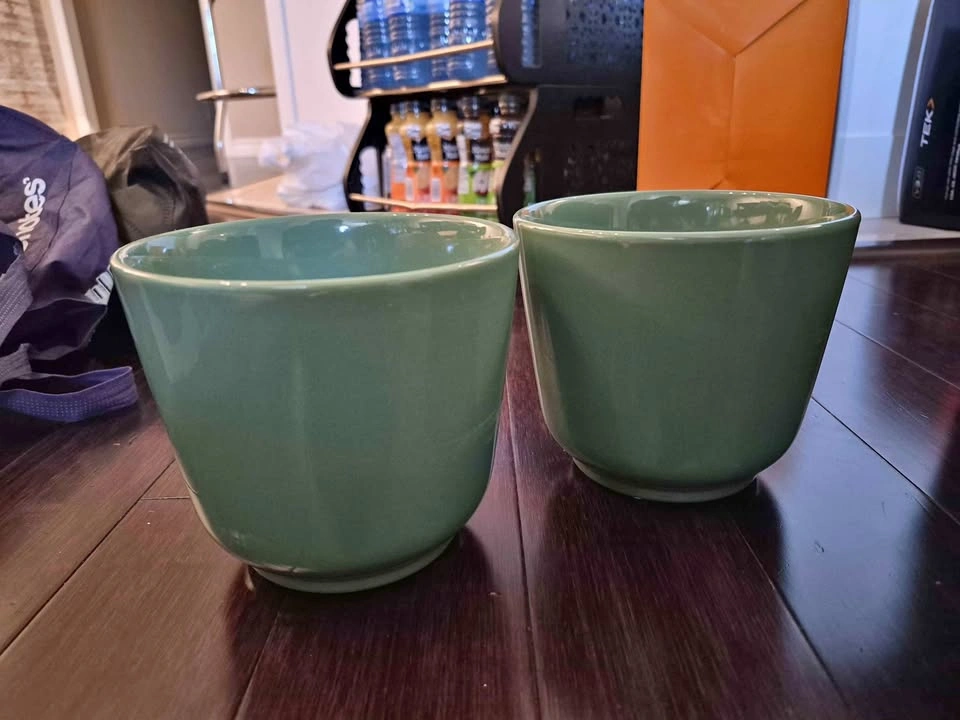 Brand New 6 Inch Turquoise Ceramic Planter Pot