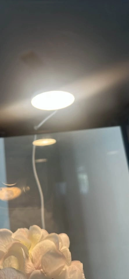 IKEA glass black cabinet light included - photo 2