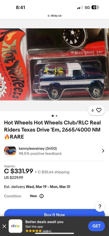 Hotwheels Texas Drive 'Em Real Riders - photo 2