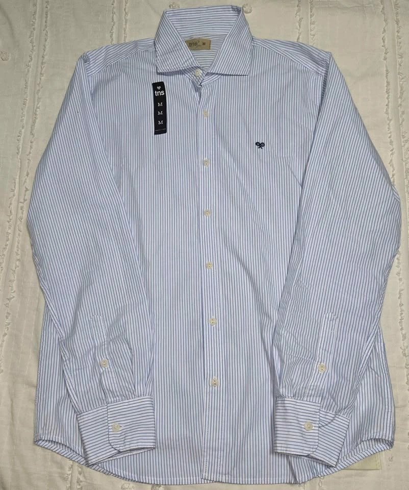 Men’s Long Sleeve Dress Shirt (Size M) – Brand New, Stylish & El - photo 5