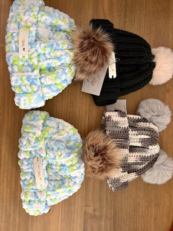 Baby/Toddler Beanie and Shoes