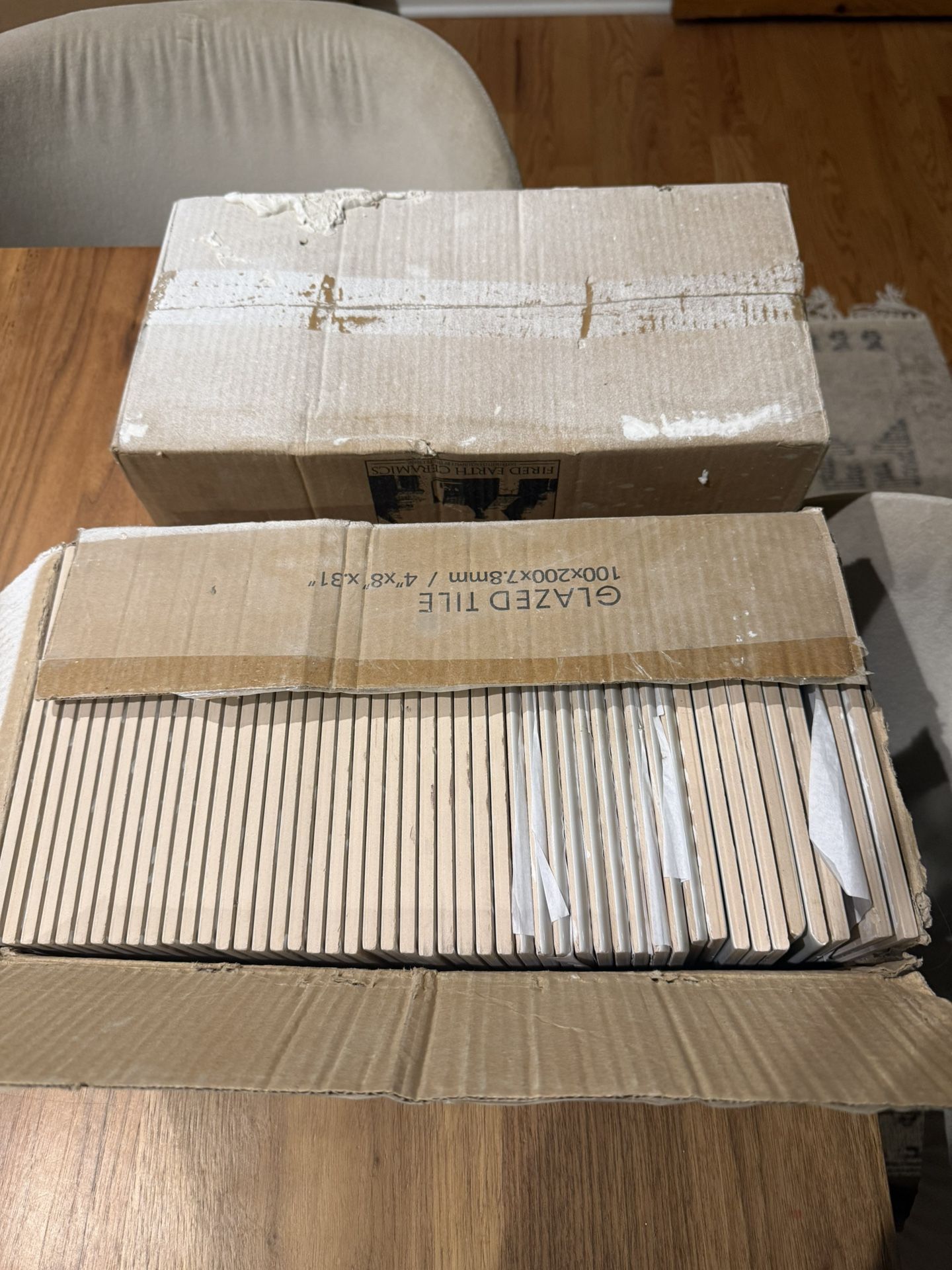 4"x8" Ceramic Subway Tile - Imperial Gris Gloss (2 Boxes) - photo 3
