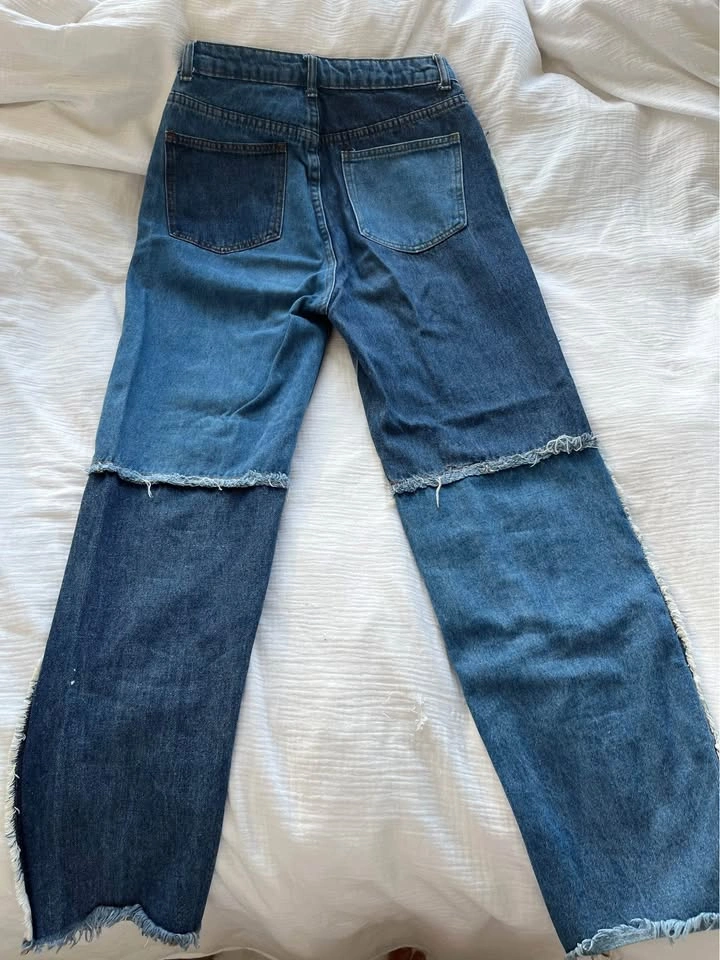 XS high waisted jeans (65cm waist, 98cm length) - photo 2