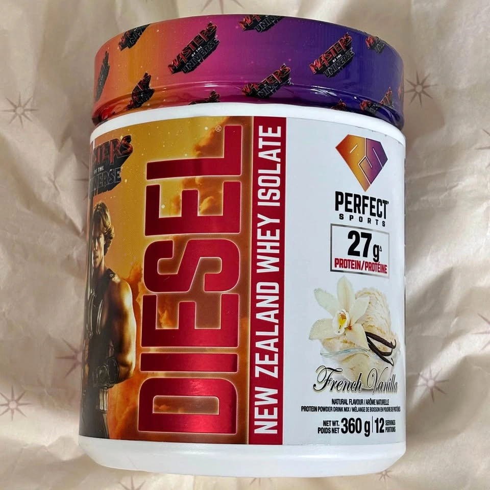 Brand New Limited Edition Masters of the Universe Protein Powder