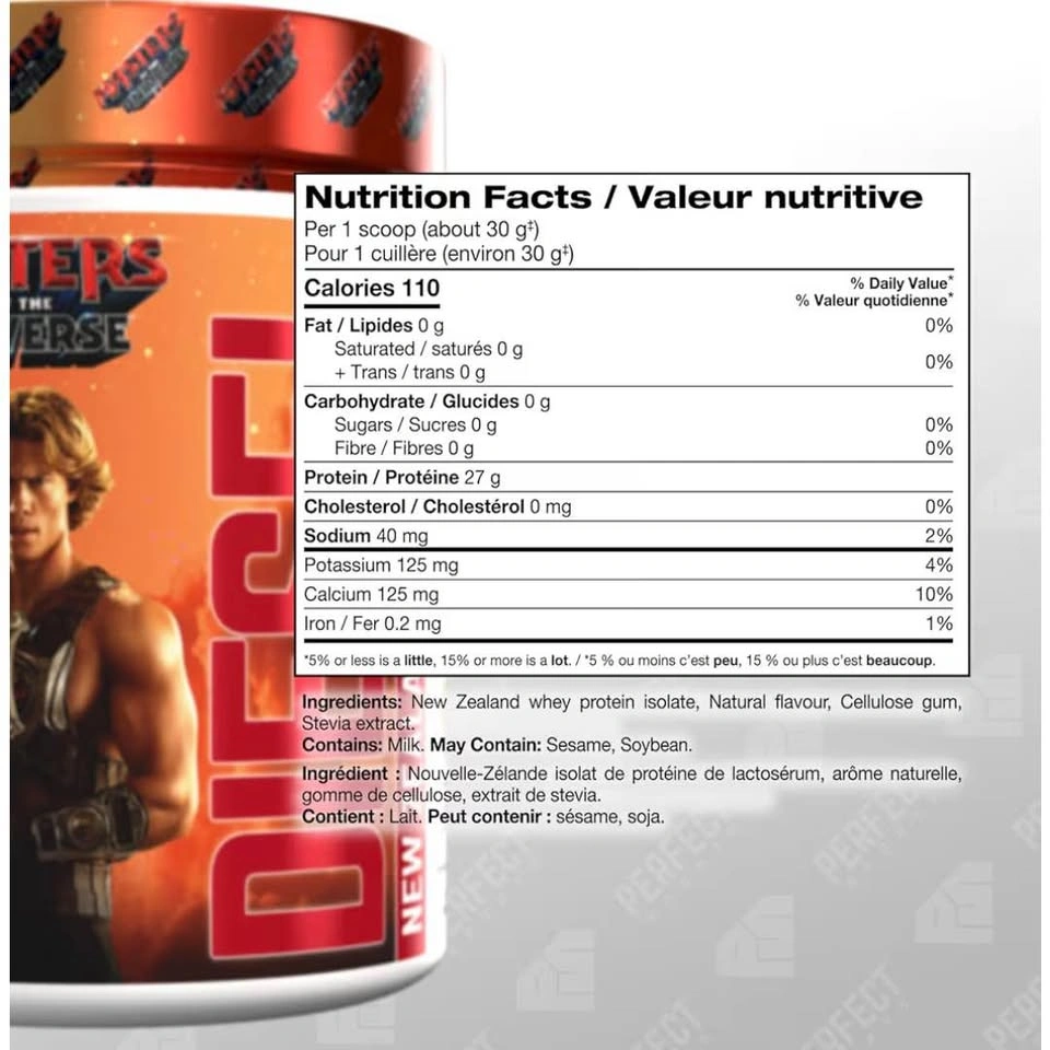 Brand New Limited Edition Masters of the Universe Protein Powder - photo 2