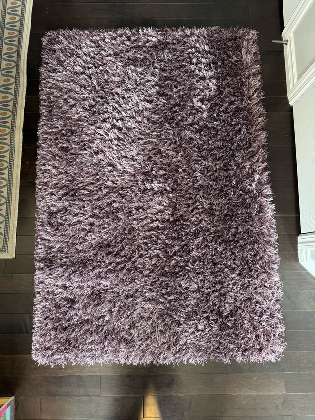 Fluffy Purple Carpet