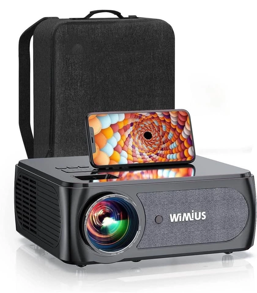 Wimius K8 Projector | Native 1080p Support 4K (needs to be fixed