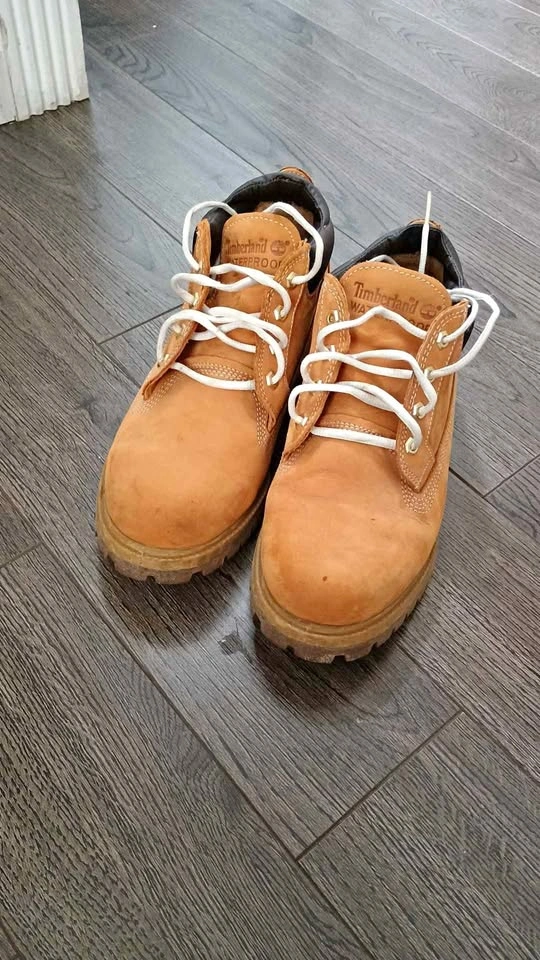 Timberland Waterproof Nellie Boots - Wheat, Lace-Up, Size 9 M (M