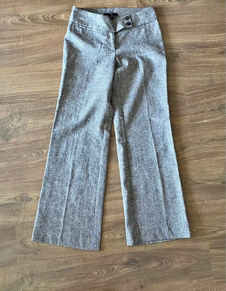 H&M Gray Wide Leg Pants US 4 / EU 34