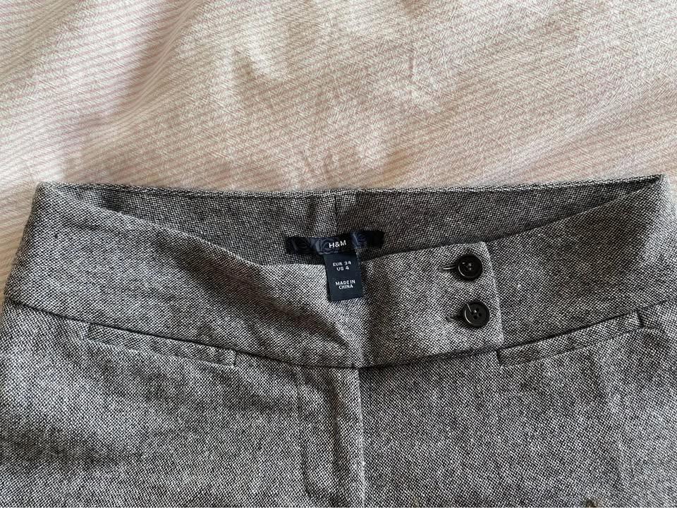 H&M Gray Wide Leg Pants US 4 / EU 34 - photo 2