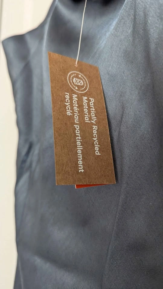 Joe Fresh Satin Slip Dress Slate Grey Size 0 NWT - photo 3