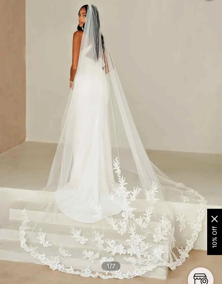 Wedding veil - cathedral length