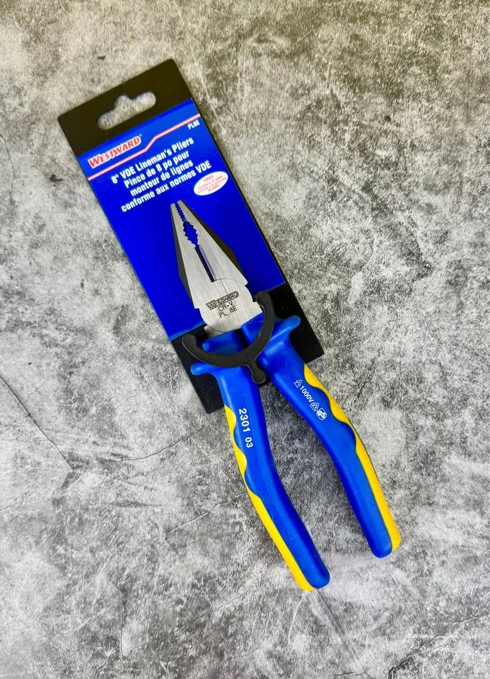 Westward 8" VDE Lineman's Pliers - 1000V Insulated - photo 3