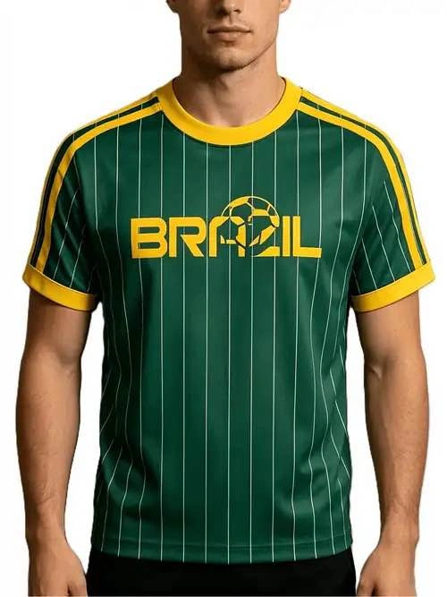 Brazil Style Soccer Jersey - World Cup 2026 Vibes - Size M - Bra - photo 5