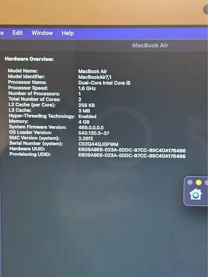 MacBook Air 11" Early 2015 - 4GB/128GB SSD - photo 4