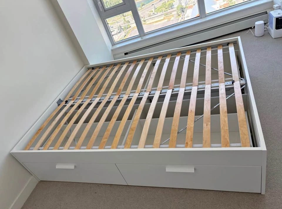 Brimnes Queen Bed Frame with Headboard - photo 2