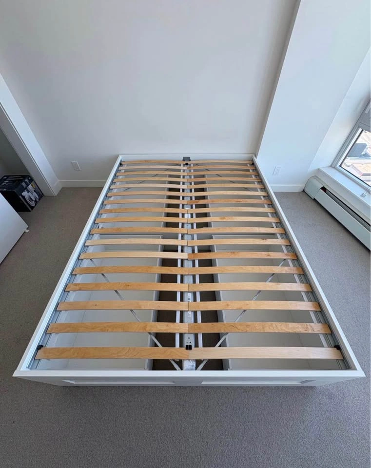Brimnes Queen Bed Frame with Headboard - photo 3