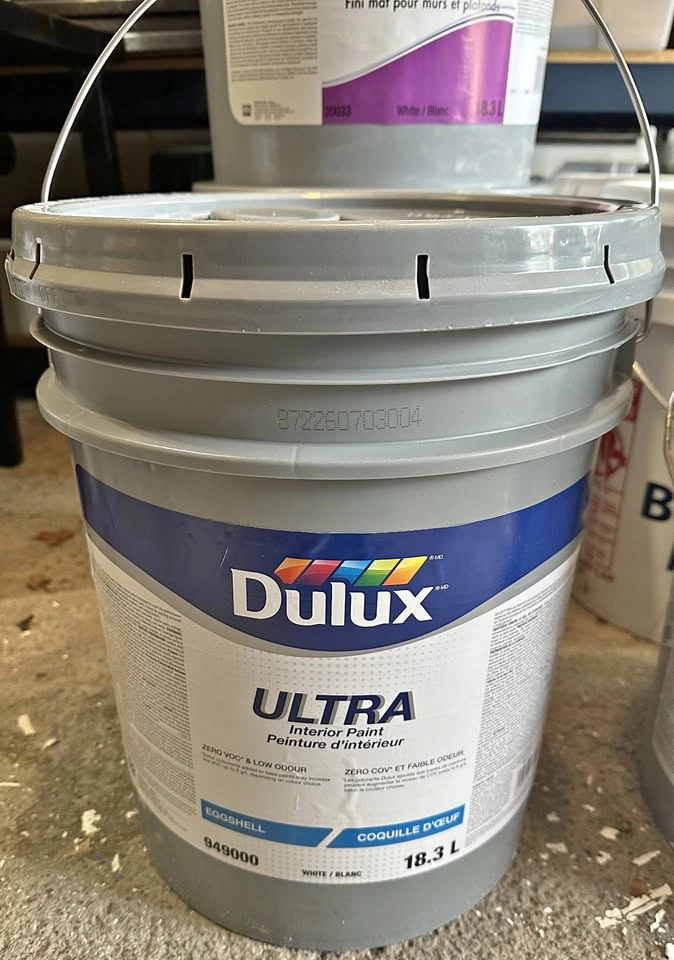 Paint New Full Pail Latex Eggshell White