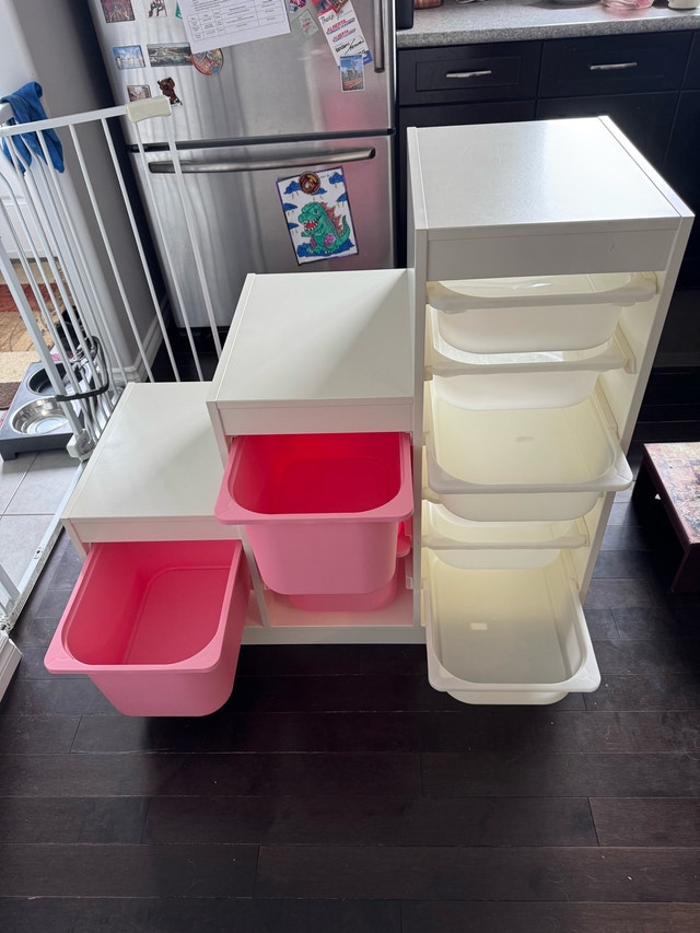 IKEA tiered shelf