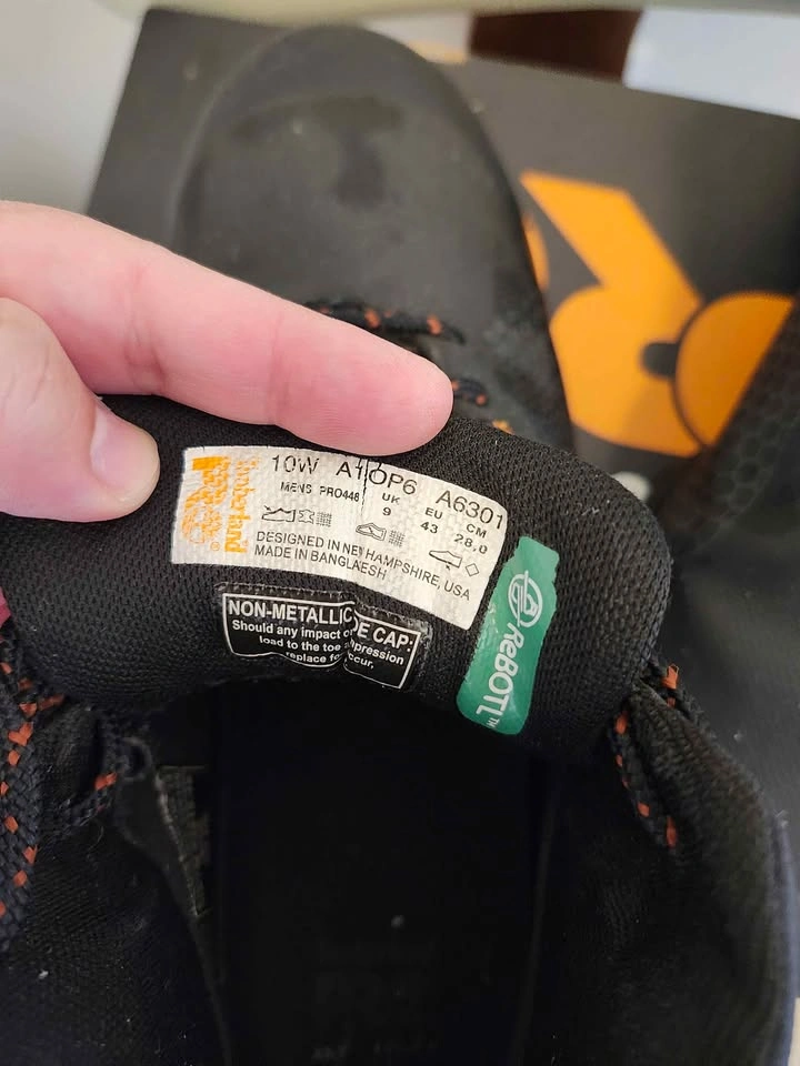Safety shoes, Timberland Pro Work Boots Men's 10W - photo 2