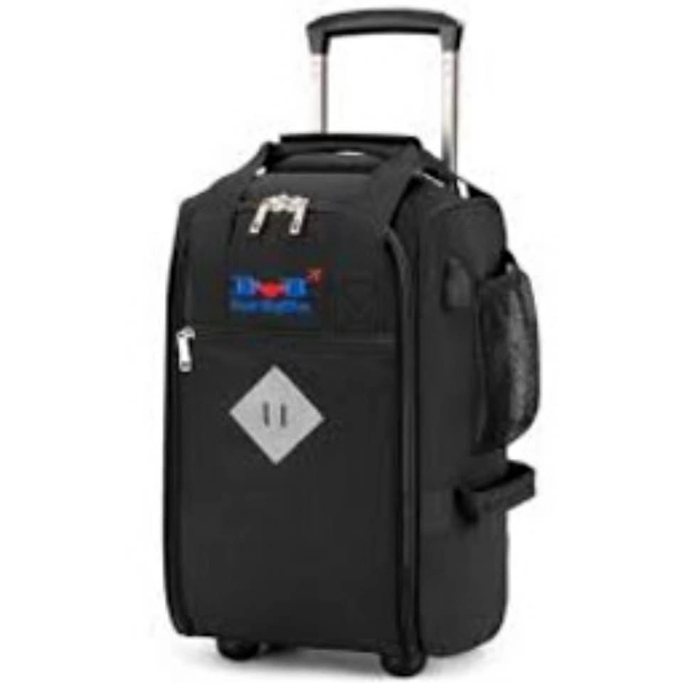 Boarding Blue Rolling Backpack $80 MSRP