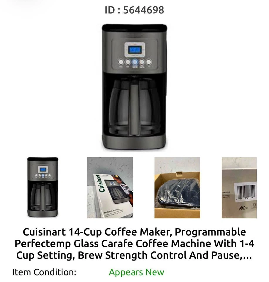 Cuisinart 14-Cup Coffee Maker