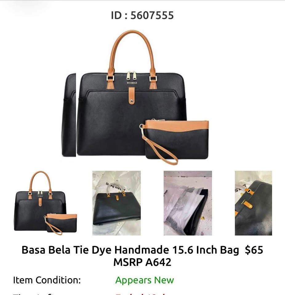 Basa Bela Tie Dye Handmade 15.6 Inch Bag