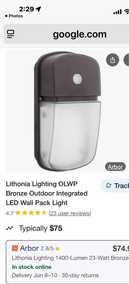 Lithonia Lighting Contractor Select LED Wall Sconce - photo 2