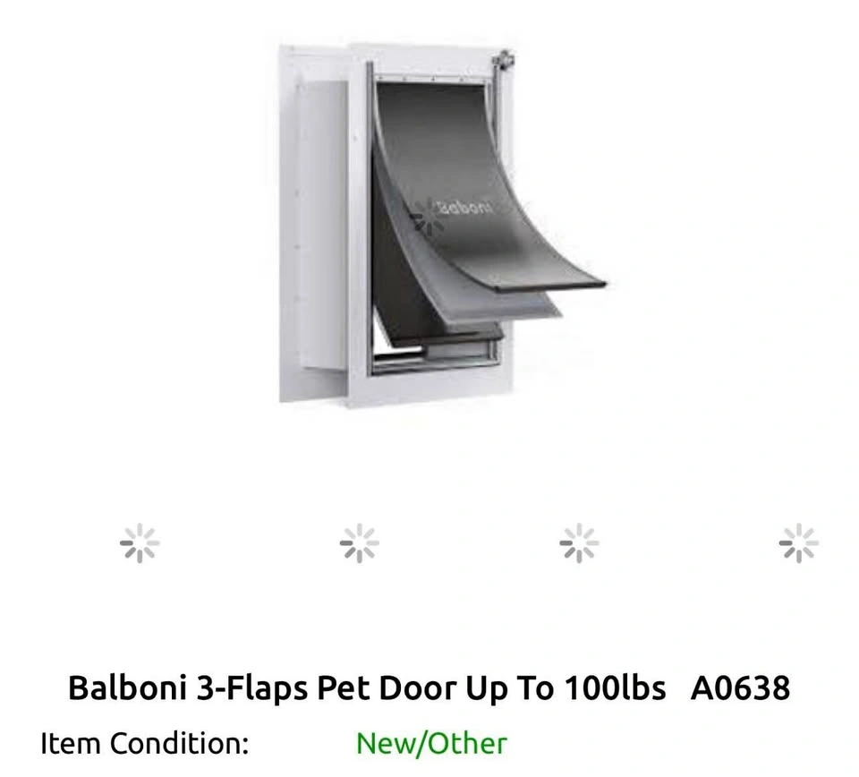 Baboni Pet Door 3 Flap
