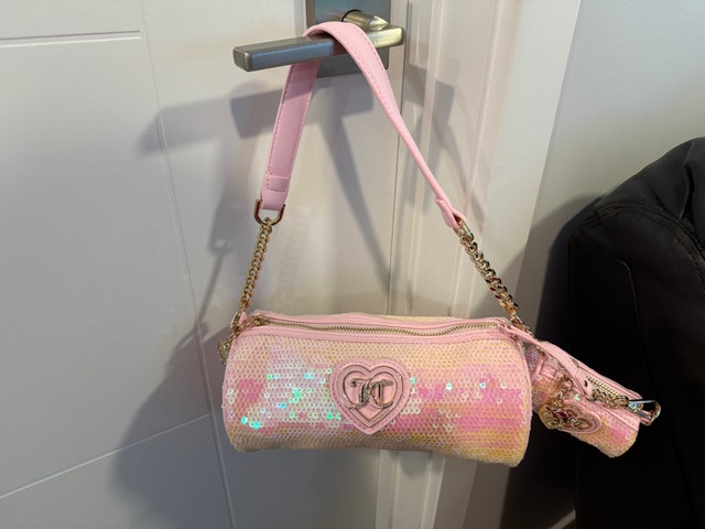 Juicy Couture Sequin Barrel Purse
