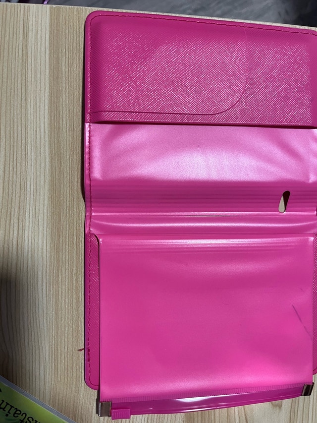 Pink passport cover - photo 3