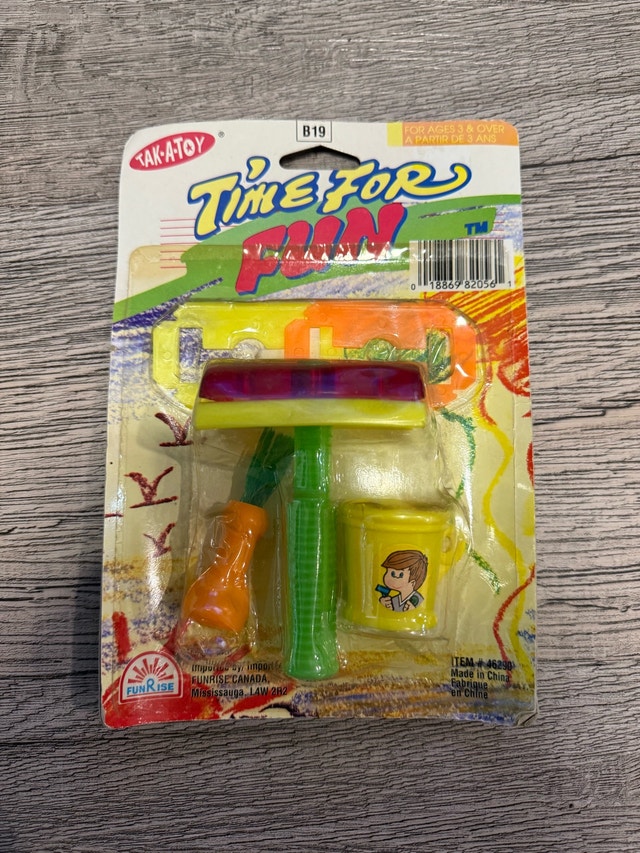 Vintage retro kids toys