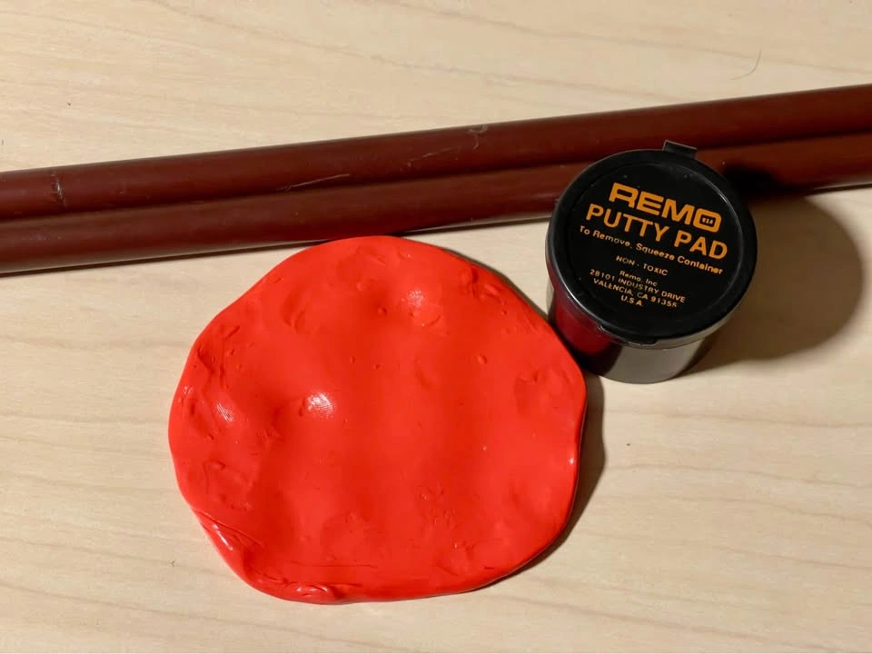 Remo Putty Pad + 16" drumsticks - photo 3