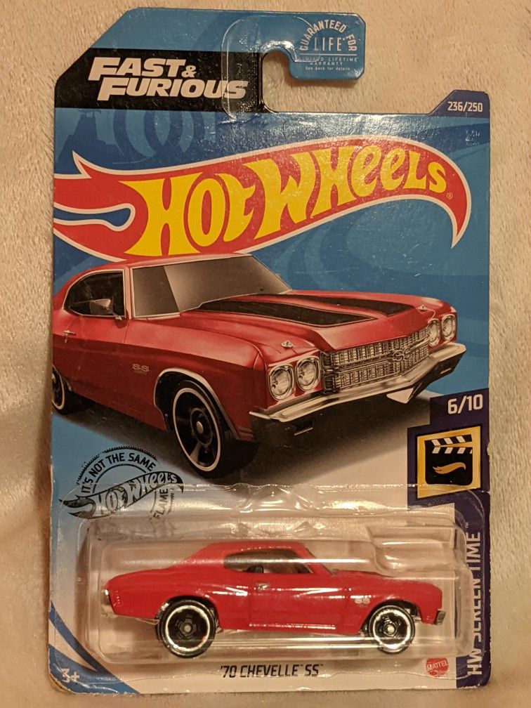 Hot Wheels 1970 Chevrolet Chevelle SS HW Screen Time