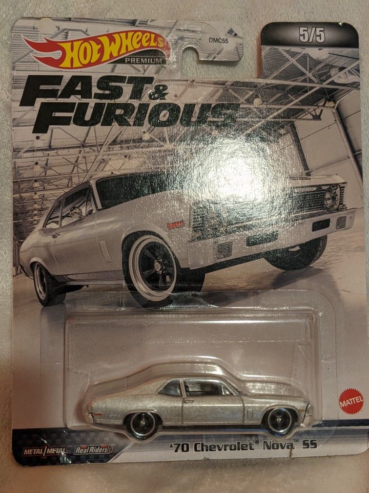 Hot Wheels Premium 1970 Chevrolet Nova SS Fast & Furious